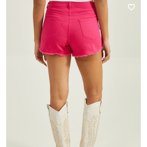 Altar’d State white fringe shorts - Picture 6 of 8